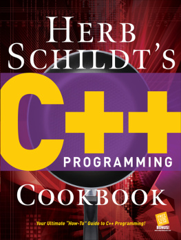 Herbert Schildt - Herb Schildts C++ programming cookbook