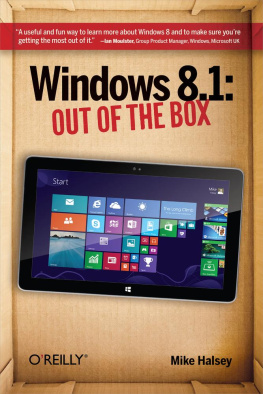Mike Halsey - Windows 8.1: out of the box