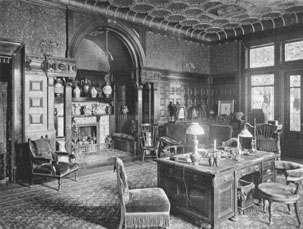 Library of the J Pierpont Morgan house CHAPTER 1 Morgans House Was Lighted Up - photo 3