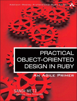 Sandi Metz - Practical Object-Oriented Design in Ruby: An Agile Primer