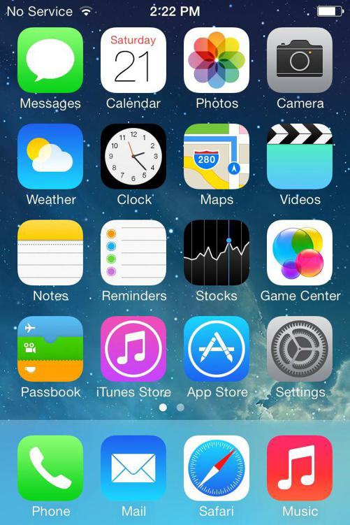 iPhone Home Screen Control Center Notification Center App Store - photo 7