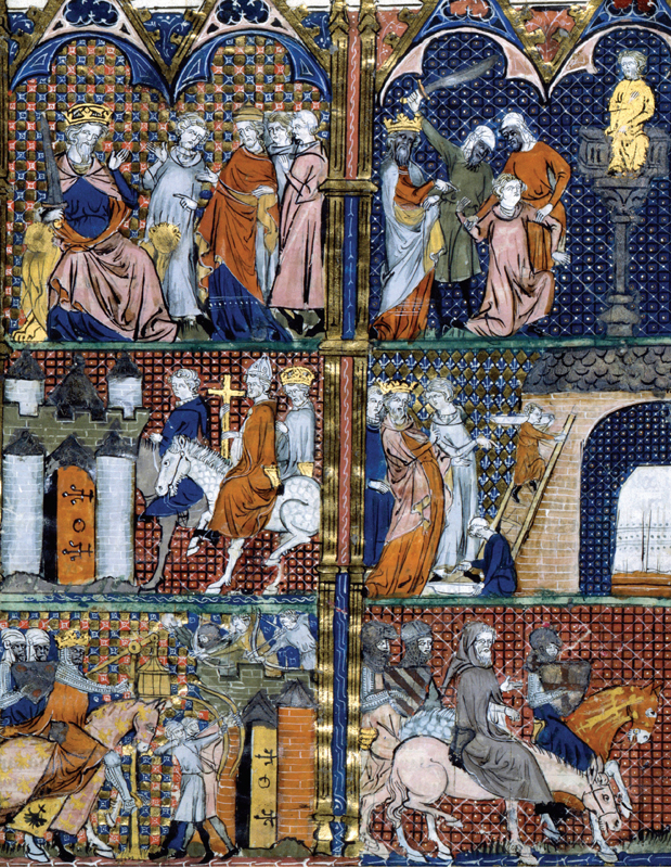 A 14th-century manuscript showing the unrest and violence between the Seljuk - photo 4