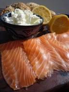 Photos l to r H Forman Smoked Salmon with Homemade Bagels by Beck Girl - photo 2