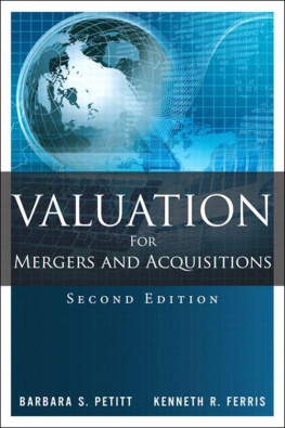 Barbara S. Petitt - Valuation for Mergers and Acquisitions