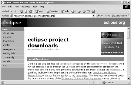 Click a mirror site close to you choose the version of Eclipse youwant and - photo 1