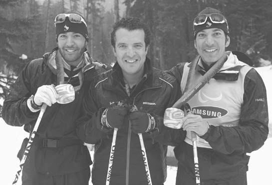 In Whistler BC with Paralympic Cross-Country Skiers Brian and Robin - photo 4