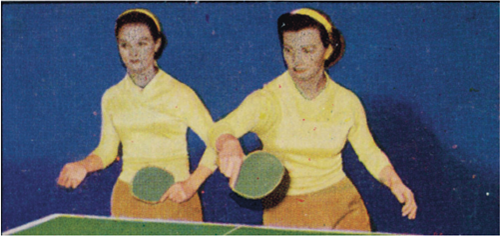 Diane a lefty and Rosalind a righty Rowetwins and world doubles champions - photo 4