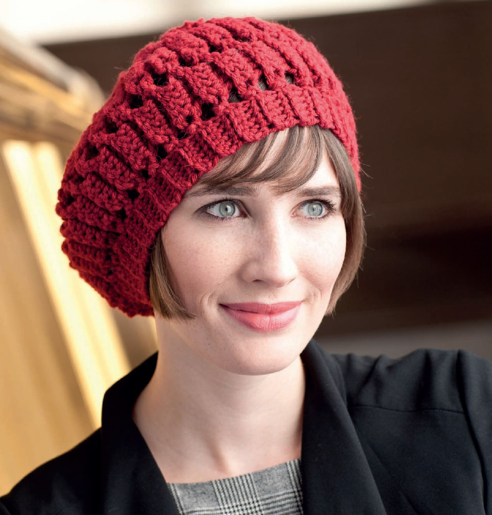 DESIGNED BY ELLEN GORMLEY This beret is as cute to wear as it is easy to - photo 9
