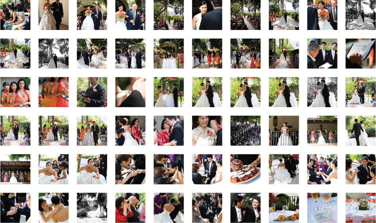 Colors in the wedding With a time series layout you can see the high po - photo 2