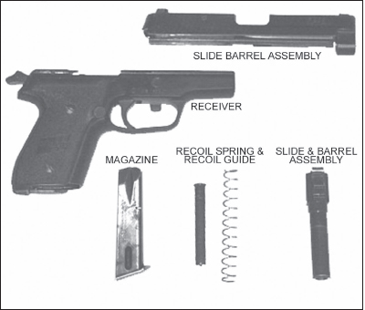 Figure 1-4 Major components M11 1-3 Ammunition M9 and M11 pistols use - photo 6