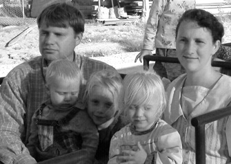 Ross and Lori Chatwin with three of their children at a family reunion in - photo 11