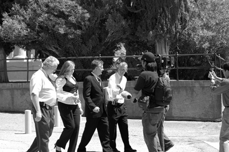 Candi Shapley second from left leaving the Mohave County Courthouse after - photo 16