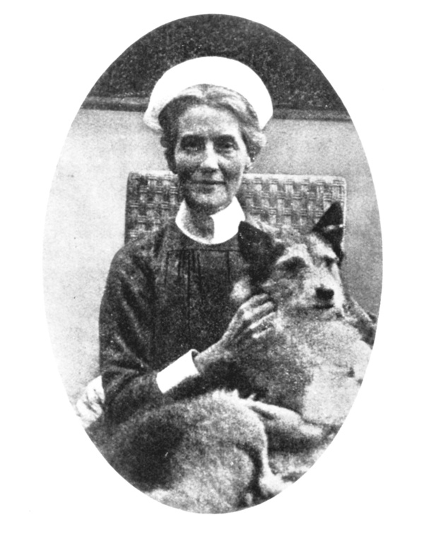 The last photograph of Edith Cavell with her dog Jack in 1915 CONTENTS PART - photo 3