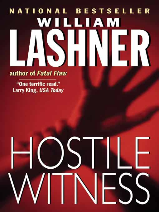 William Lashner Hostile Witness The first book in the Victor Carl series 1995 - photo 1