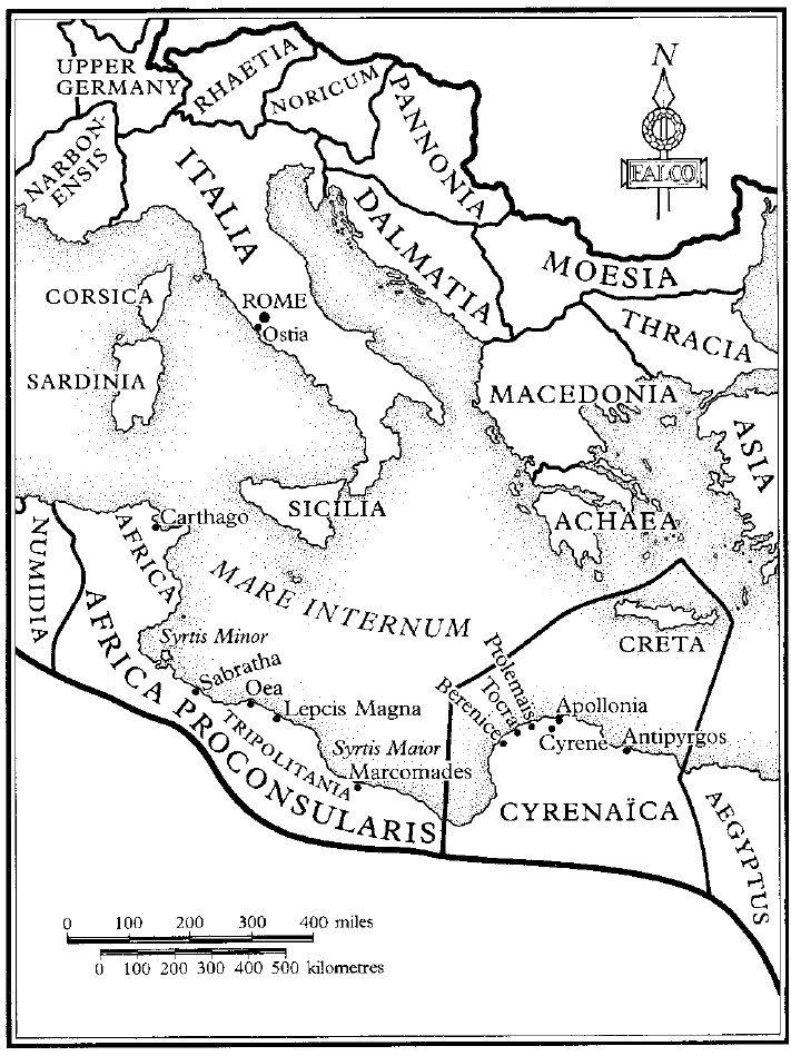 Tripolitania and Cyrenaca PART ONE Rome December A D 73-April A D 74 - photo 3