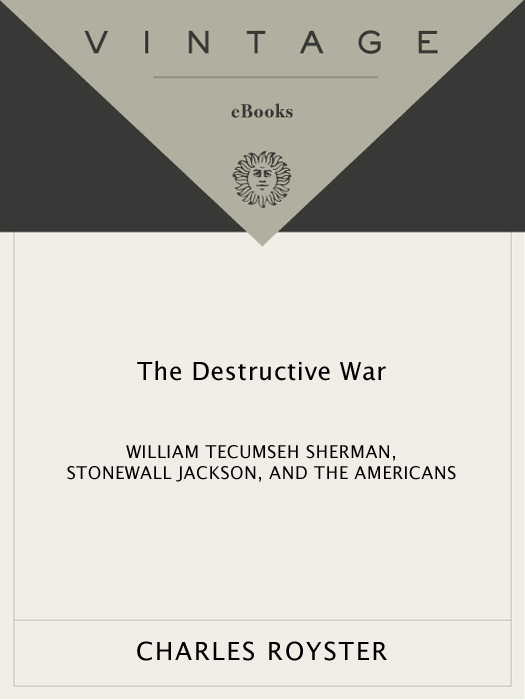 CHARLES ROYSTER THE DESTRUCTIVE WAR Charles Royster was born in Nashville - photo 1