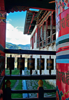 Prayer bells at one of the hillside temples in the vicinity of the resort - photo 15