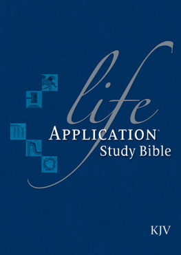 Tyndale - Life Application Study Bible KJV, Personal Size