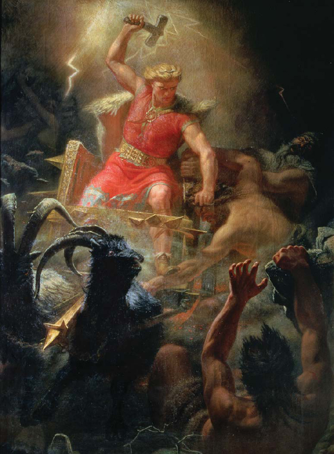 Thors Fight with the Giants 1872 by Marten Eskil Winge is a typical - photo 3