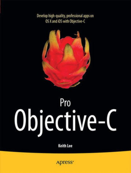Keith Lee Pro Objective-C