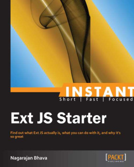 Nagarajan Bhava - Instant Ext JS Starter