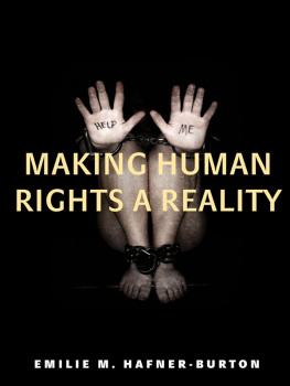 Emilie M. Hafner-Burton Making Human Rights a Reality