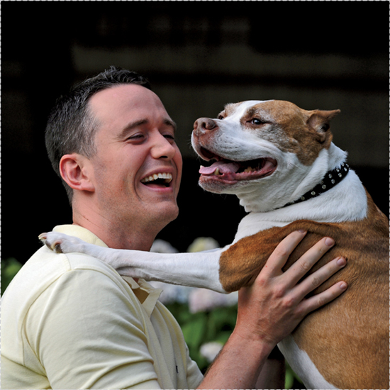 Cheyenne and her owner David Sharpe share a hug Cheyenne THE POWER OF A - photo 7