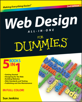 Sue Jenkins - Web Design All-in-One For Dummies