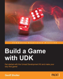 Geoff Sholler - Build a Game with UDK