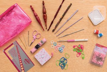 An assortment of tools for crochet It rarely takes special tools to crochet - photo 8