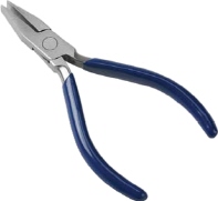 FLAT NOSE PLIERS Use for wire wrapping to smooth wraps and to make angular - photo 7