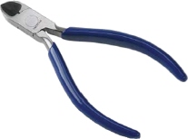 SIDE CUTTERS Use to cut wire Hold the pliers perpendicular to the wire and - photo 9