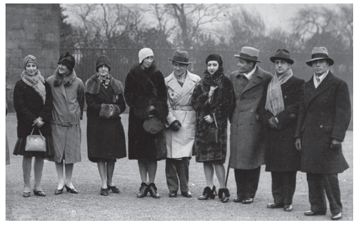 A more grown-up Markova far left next to her mother poses with the Ballets - photo 22