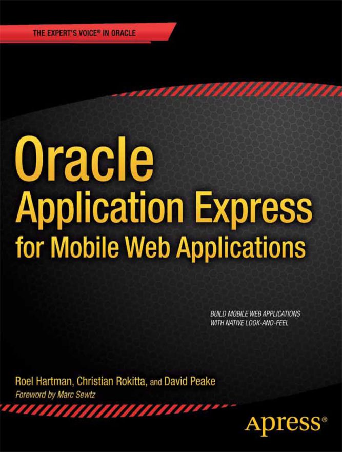 Oracle Application Express for Mobile Web Applications - image 1