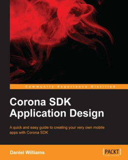 Daniel Williams Corona SDK Application Design