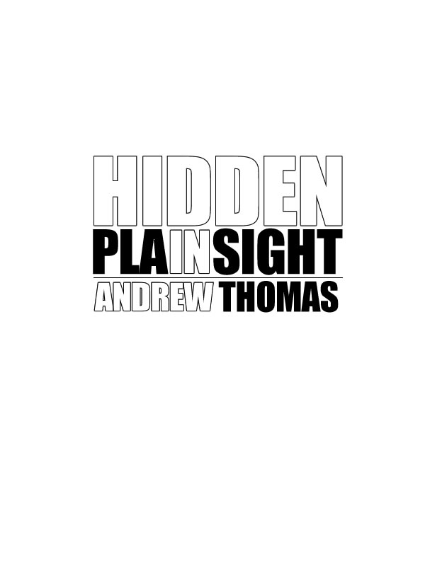 HIDDEN IN PLAIN SIGHT Copyright 2012 Andrew DH Thomas All rights reserved - photo 1