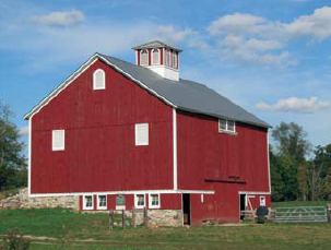 An English gable bank barn built in the 1870s moved and restored 130 years - photo 7