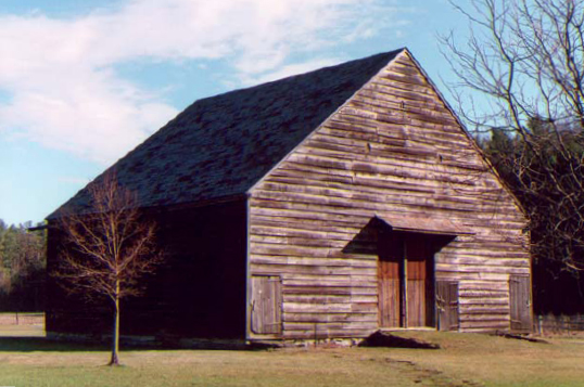 A classic Dutch barn in New York featuring distinctive H-bent framing The - photo 9