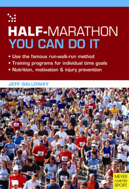 Jeff Galloway Half-Marathon - You Can Do It