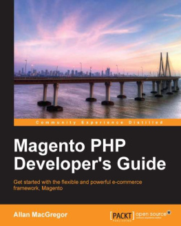 Allan MacGregor - Magento PHP Developers Guide