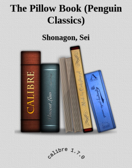 Sei Shonagon The Pillow Book