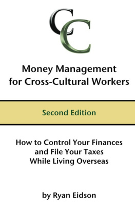 Ryan Eidson Money Management for Cross-Cultural Workers