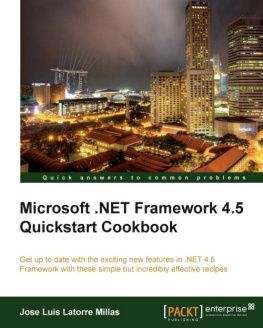 Jose Luis Latorre Millas - Microsoft .Net Framework 4.5 Quickstart Cookbook