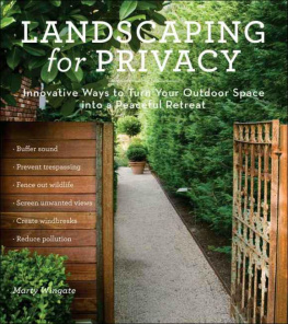 Marty Wingate - Landscaping for Privacy: Innovative Ways to Turn Your Outdoor Space into a Peaceful Retreat