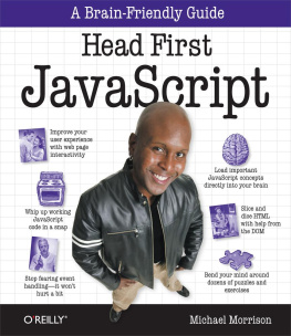 Michael Morrison Head First JavaScript