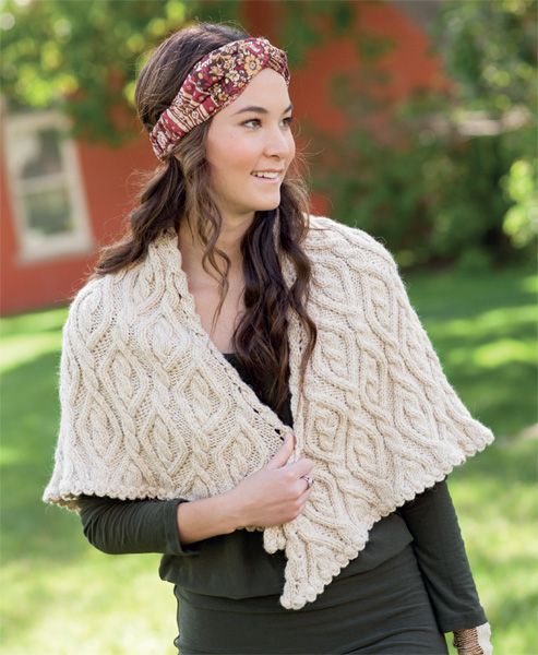 The knitted shawl has become an icon in our strange little crafty world What - photo 3