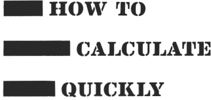 the art of calculation BY HENRY STICKER DOVER PUBLICATIONS INC This Dover - photo 2