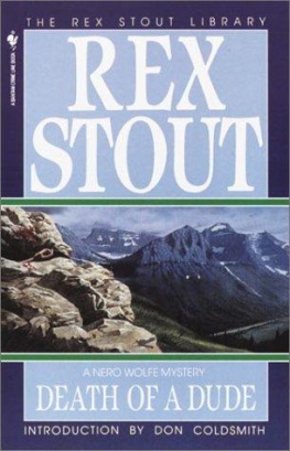 Rex Stout - Death Of A Dude