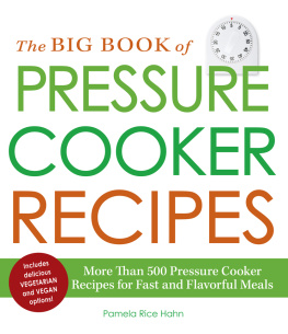 Pamela Rice Hahn The Big Book of Pressure Cooker Recipes: More Than 500 Pressure Cooker Recipes for Fast and Flavorful Meals