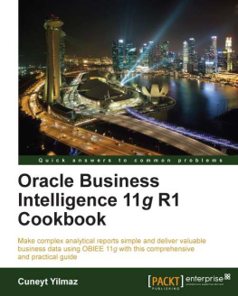 Cuneyt Yilmaz Oracle Business Intelligence 11g R1 Cookbook